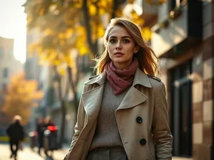 Elegancka kobieta w zielonej sukience z minimalistyczną złotą biżuterią, podkreślającą szykowny charakter stylizacji.